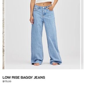 Parke Low Rise Baggy Jean
